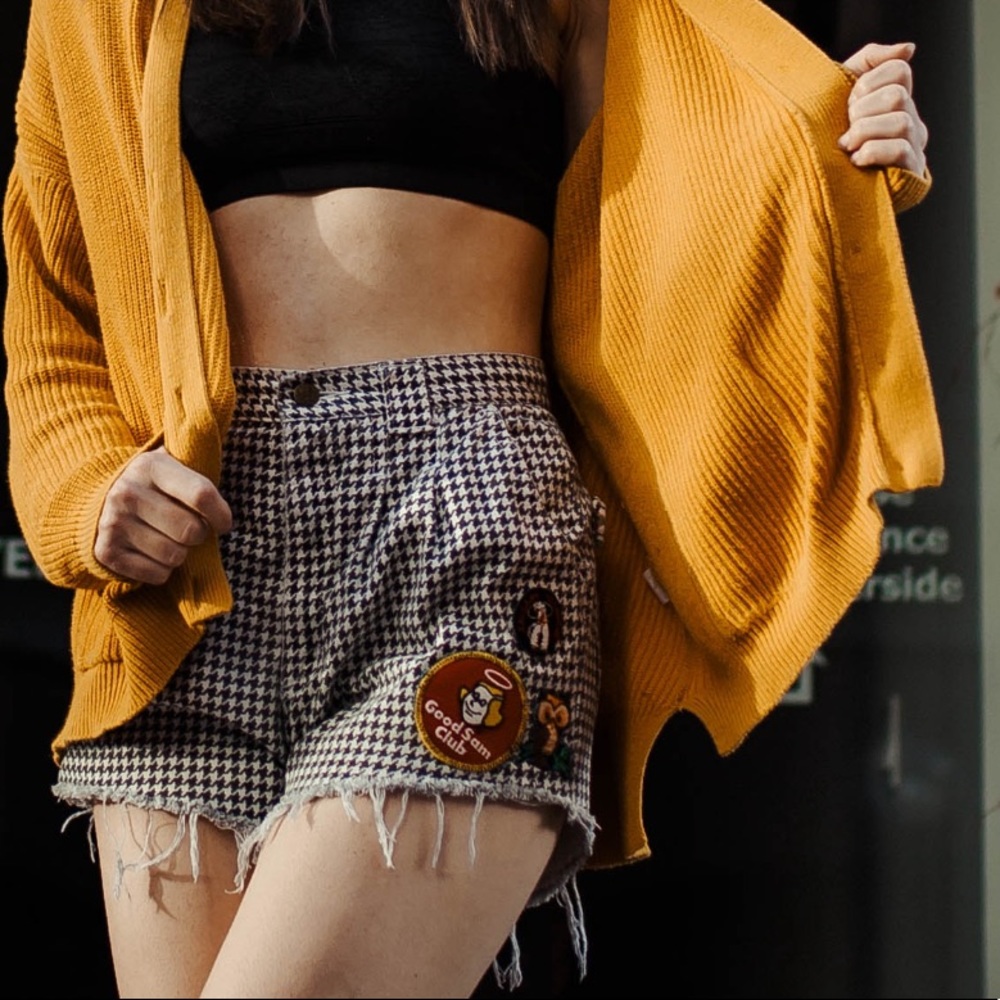 High-Waisted Vintage Shorts